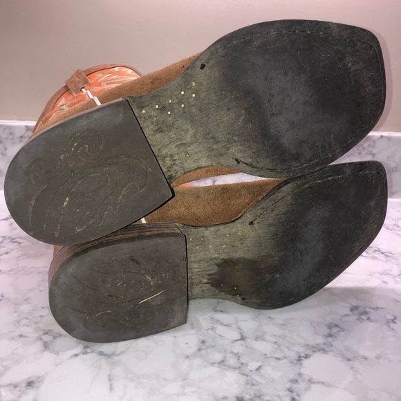 Ariat Suede Western Boots 10D - Picture 3 of 5